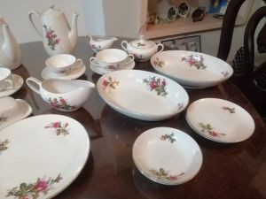 Vajilla Vintage De Porcelana Japonesa Fina Para 12 Personas. 111 Piezas Totales Precio 7800 Foto2